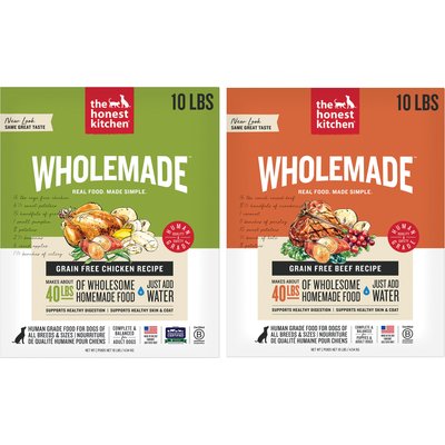 The Honest Kitchen The Honest Kitchen Chicken Recipe + Beef Recipe Dehydrated Dog Food