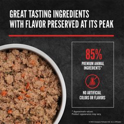ORIJEN FRESHPREY Beef, Pork & Lamb Recipe Grain-Free Frozen Dog Food, 16-oz pouch, case of 7 slide 2 of 9