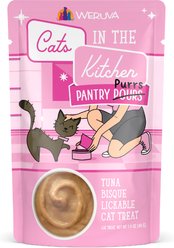 Weruva Cats in the Kitchen Pantry Pours Tuna Bisque Wet Cat Food Topper, 1.4-oz pouch, case of 12