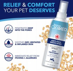 TropiClean Oxymed Dog & Cat Medicated Shampoo slide 2 of 7