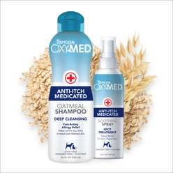 TropiClean Oxymed Dog & Cat Medicated Shampoo