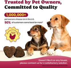 BuddyCheer Chicken Flavored Chew Hip & Joint Supplement for Dogs, 180 count slide 2 of 9