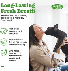 BuddyCheer Mint Flavored Powder Dental Supplement for Dogs, 5.29-oz jar slide 2 of 9