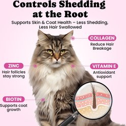 BuddyCheer Chicken Flavored Chew Hairball Supplement for Cats, 450 count slide 2 of 9