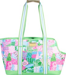 Lilly Pulitzer Crazy Quilt Home Bag Dog Carrier
