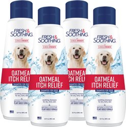 Naturel Promise Fresh & Soothing Oatmeal Itch Relief Dog Shampoo, 22-fl oz bottle, 4 count