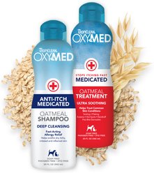 TropiClean Oxymed Medicated Dog & Cat Shampoo & Conditioner Set