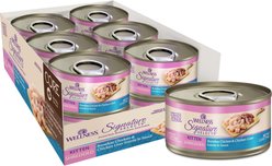 Wellness CORE Signature Selects Kitten Boneless Chicken & Chicken Liver Protein-Rich Grain-Free Shredded, 2.8-oz can, case of 12