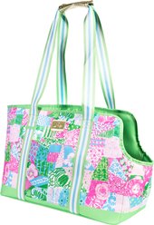 Lilly Pulitzer Crazy Quilt Home Bag Dog Carrier slide 2 of 4