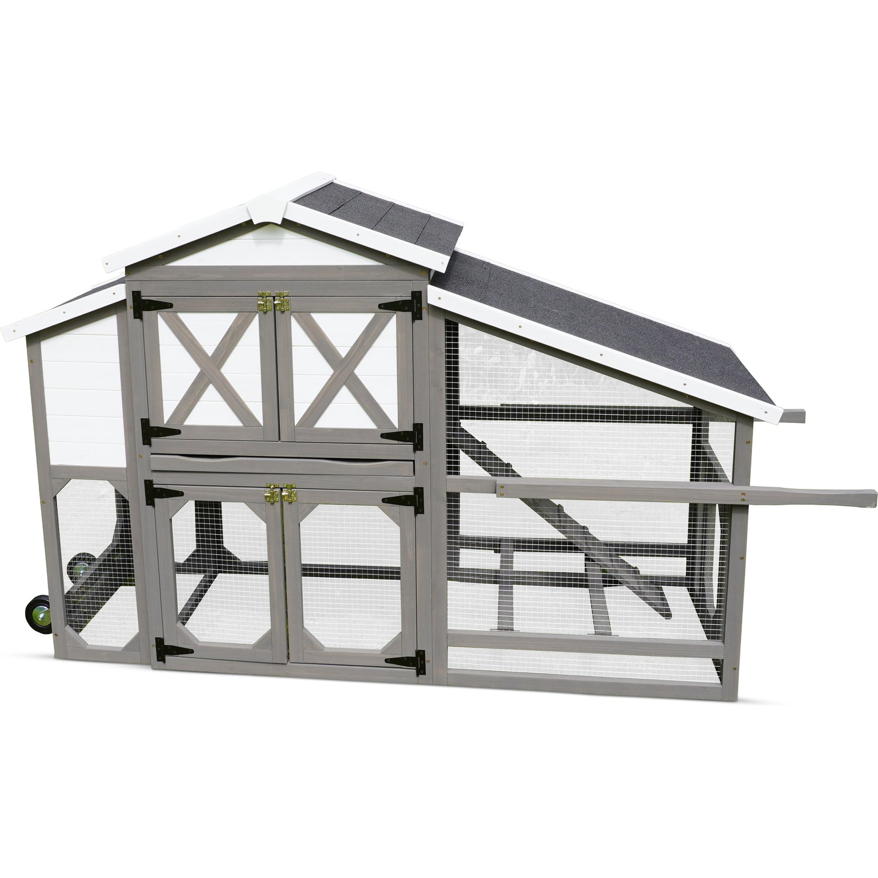 ZooVilla Extended Country Style Chicken Coop