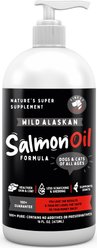 Finest for Pets Wild Alaskan Omega-3 Blend Pollock + Salmon Oil Dogs & Cats Supplement, 16-fl oz bottle