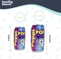 Huxley & Kent Squeak 'N Peek Puppi Pop Grape Squeaky Ball Dog Toy, Purple, Small slide 2 of 8