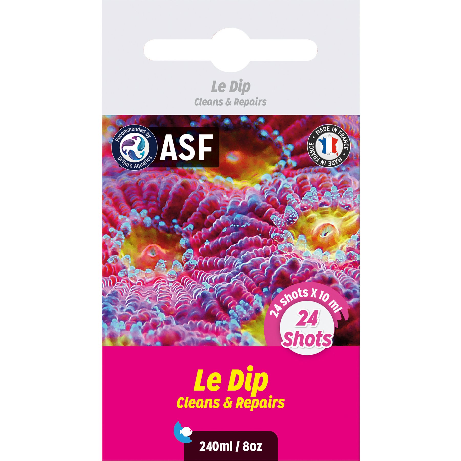 ASF Le Dip Coral Dip Marine Aquarium Treatment, 24 count