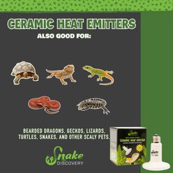Snake Discovery Ceramic Reptile Heat Emitter, 150-watt slide 2 of 7