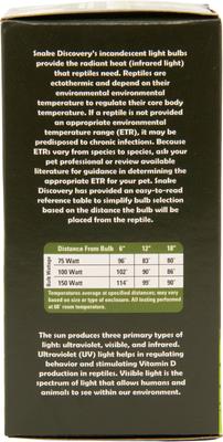 Show full view: Snake Discovery Daylight Reptile Bulb, 150-watt slide 3 of 7