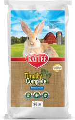 Kaytee Timothy Complete Pelleted Rabbit Food, 25-lb bag