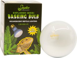 Snake Discovery Reptile Basking Bulb, 75-watt
