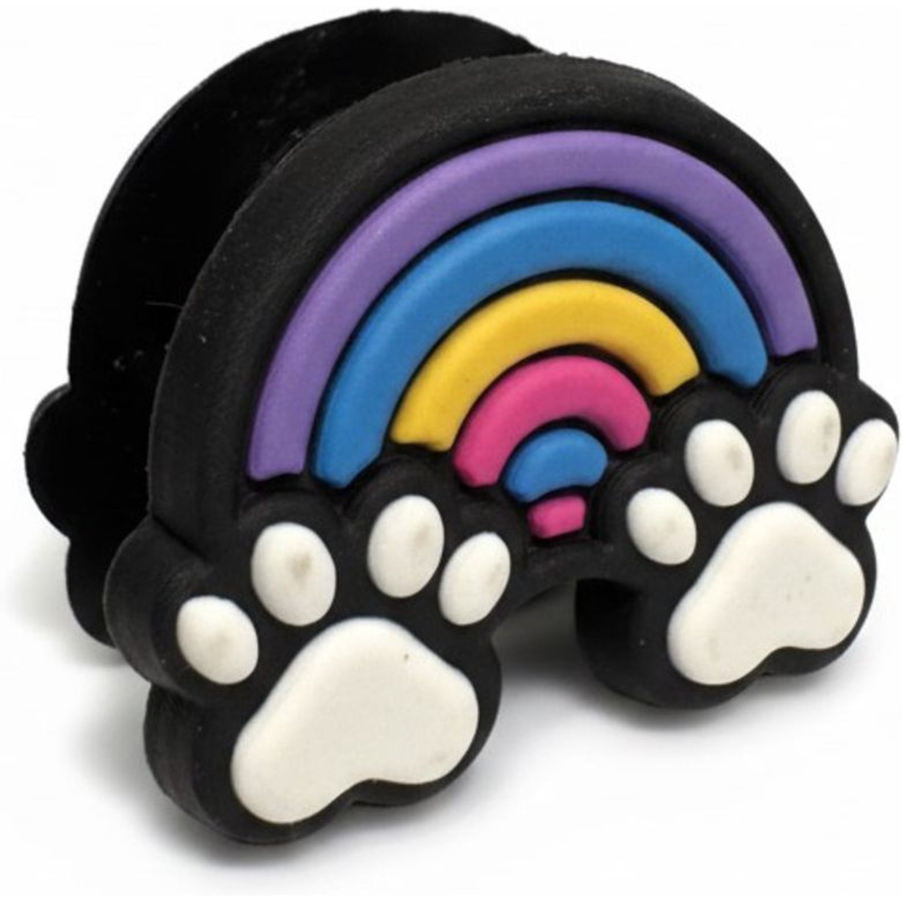 PYNZ Charms Double sided Dog Leash Attachment, Rainbow, 1 count
