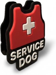 PYNZ Charms Double sided Dog Leash Attachment, Service Dog -Large, 1 count