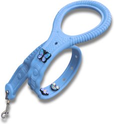 PYNZ Dog Leash, 3-ft long, 1.75-in wide, Sky Blue