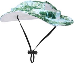 Frisco Palm Leaf Short Brimmed Bucket Dog & Cat Hat, Palm Leaves, X-Large/XX-Large slide 2 of 6
