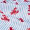 Show in main carousel: Frisco Ruffle Hem Dog & Cat Dress, Lobster Stripe, Large slide 5 of 7