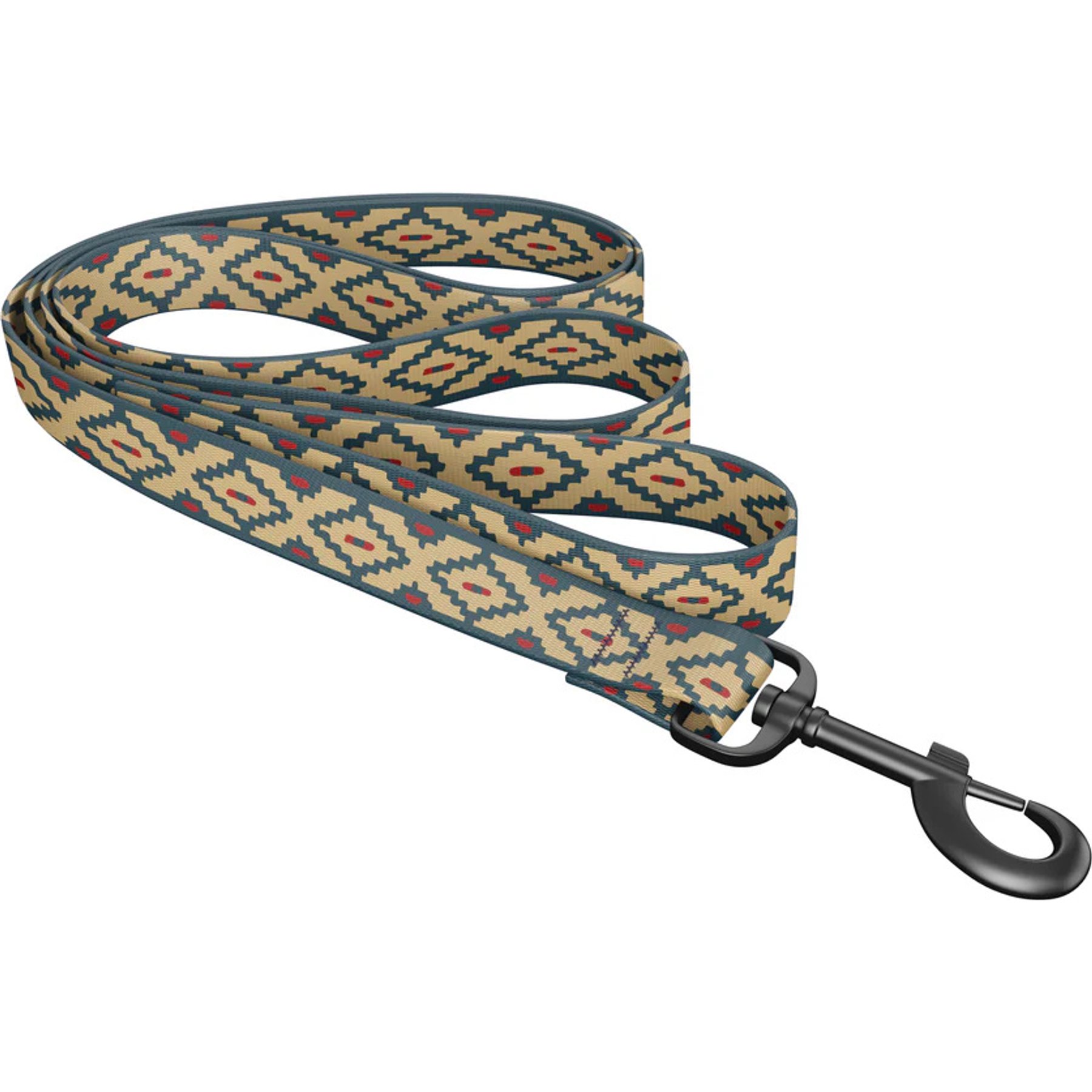 Wingo Outdoors Bowie Dog Leash, Gaucho, 6-ft long, 1-inch wide