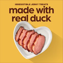 Chewsday Duck Jerky Dog Treats, 8-oz bag slide 2 of 8