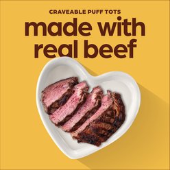 Chewsday Tots Real Beef Soft & Chewy Dog Treats, 7.5-oz bag slide 2 of 8