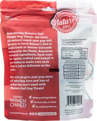 Nature's Deli Salmon Burgers Dehydrated Dog Treats, 5-oz bag slide 2 of 2
