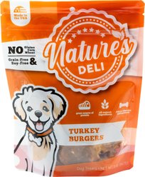 Nature's Deli Turkey Burgers Dehydrated Dog Treats, 5-oz bag slide 1 of 2