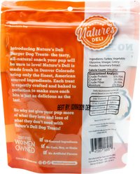 Nature's Deli Turkey Burgers Dehydrated Dog Treats, 5-oz bag slide 2 of 2
