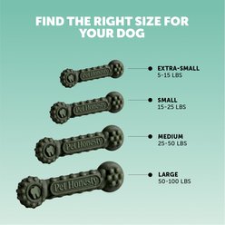Pet Honesty Brush Buddies Large All-Natural Long Lasting Mint Dental Dog Treats, 8 count slide 2 of 9