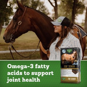 Buckeye Nutrition EQ8 Gut Health Multi-Textured Senior Horse Feed, 50-lb bag