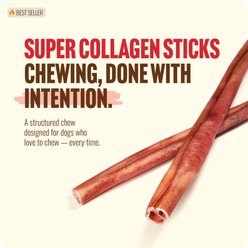 Natural Farm 12-inch Super Collagen Sticks Dog Chew Treats, 12 count slide 2 of 8