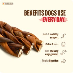 Natural Farm 6-inch Braided Collagen Stick Dog Chew slide 2 of 9