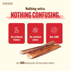 Natural Farm 6-inch Thin Bully Sticks Dog Treats, 25 count slide 2 of 9