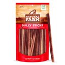 Natural Farm Odor-Free Bully Sticks Dog Treats, 12-in, 12 count