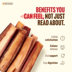 Natural Farm Thick Beef Bully Sticks Dog Treats, 6-in, 5 count slide 2 of 9