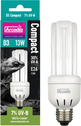 Arcadia D3 7% Compact Reptile Bulb, 13 Watt