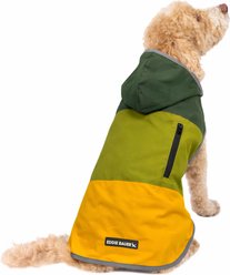 Eddie Bauer PET Ravenna Waterproof Dog Windbreaker Coat, Green & Yellow, Medium slide 1 of 6