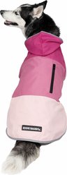 PetRageous Designs Eddie Bauer PET Ravenna Waterproof Dog Windbreaker Coat, Pink Tones, Large