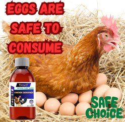 Crown Pet Supplies All Natural Plant Based Dewormer Liquid Chicken Supplement, 60-mL bottle slide 2 of 8