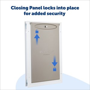 PetSafe Aluminum Extreme Weather Dog & Cat Door, X-Large