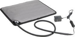 Kitty City Outdoor Thermoplastic Rubber Heated Cat Pad, Grey