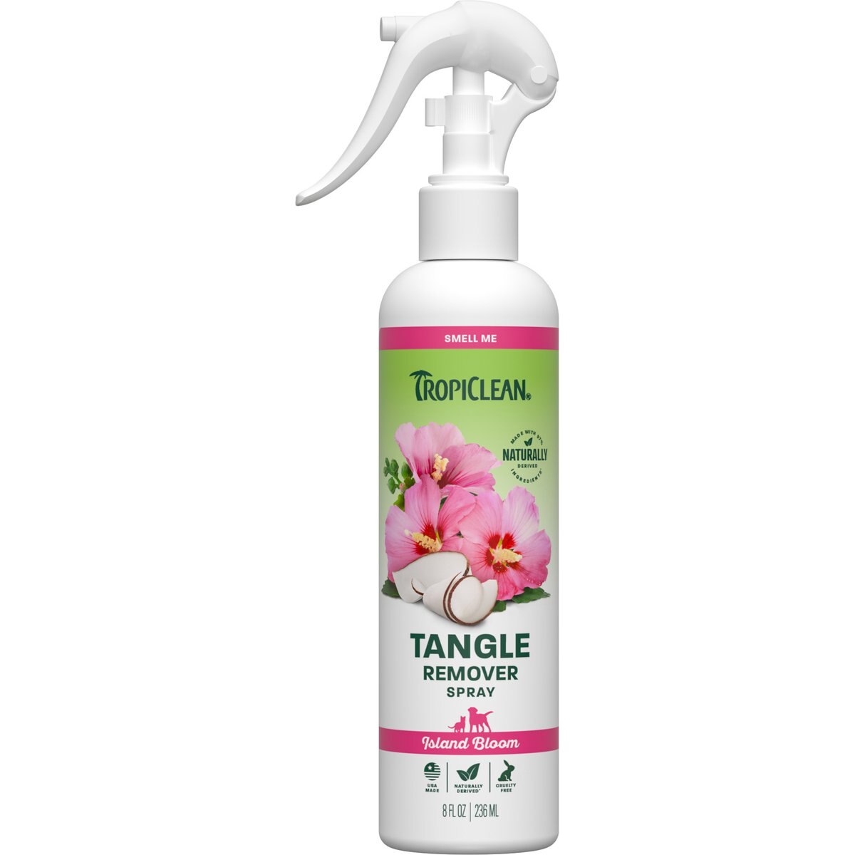 TropiClean Detangling & Dematting Tangle Remover Dog Spray, 8-fl oz bottle