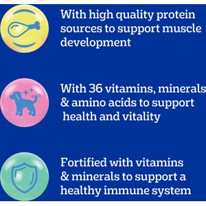 Pedigree Puppy Growth & Protection Chicken & Vegetable Flavor Dry Dog Food, 30-lb bag