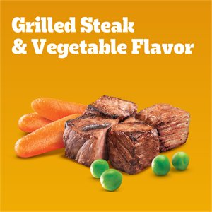 Pedigree Puppy Growth & Protection Grilled Steak & Vegetable Flavor Dry Dog Food, 14-lb bag