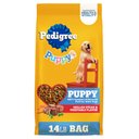 Pedigree Puppy Growth & Protection Grilled Steak & Vegetable Flavor Dry Dog Food, 14-lb bag
