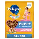 Pedigree Puppy Growth & Protection Chicken & Vegetable Flavor Dry Dog Food, 30-lb bag